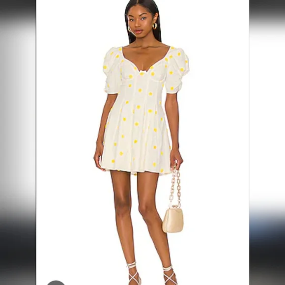 For Love & Lemons Claude Mini Dress - Picture 6 of 16